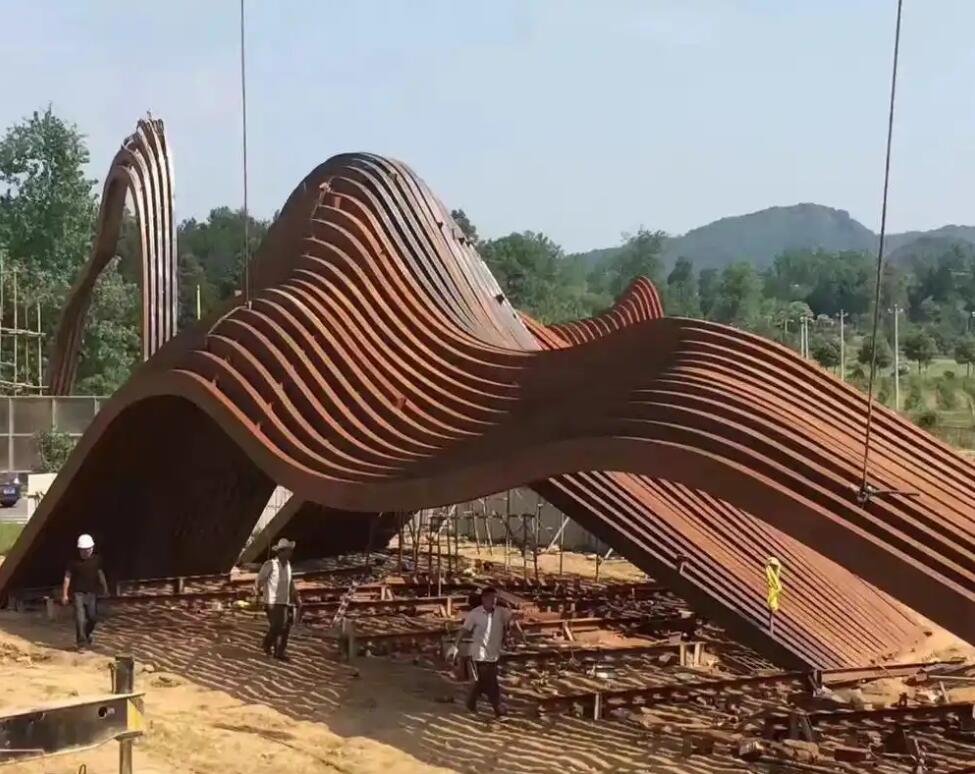 田阳耐候钢板雕塑
